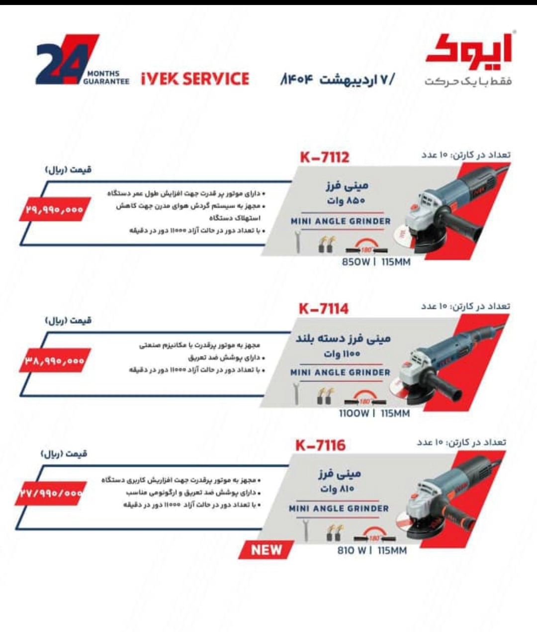 مینی فرز فوق صنعتی